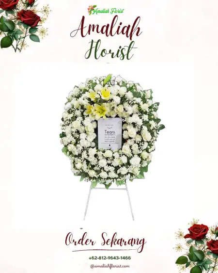 Krans Bunga Duka Mutar Alam